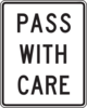 Pass With Care Clip Art